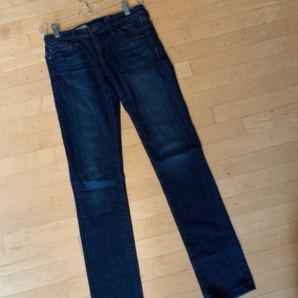 Ag Adriano Goldschmied Slim Straight jeans, 25R.   G - Picture 3 of 7